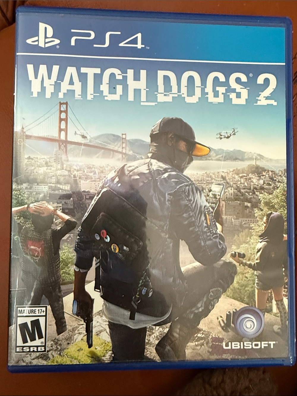 Watch Dogs 2 (PS4) — Action Adventure Game — Blue Cover